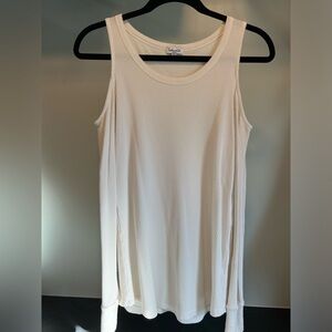 Splendid Thermal Cold Shoulder Top